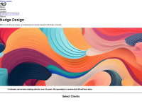 nudgedesign.ca Webseite Vorschau
