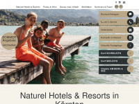 naturelhotels.com Webseite Vorschau