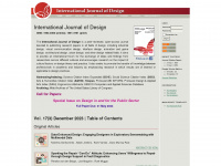 ijdesign.org Webseite Vorschau