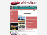 kfzkredit.at Webseite Vorschau