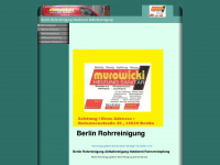 berlin-abflussreinigung-notdienst.de Webseite Vorschau
