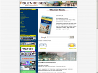 polen-info.at Webseite Vorschau