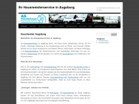 hausmeister-augsburg.de Webseite Vorschau