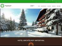 hotelwachtelhof.at Webseite Vorschau