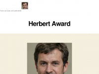 herbert-award.de Webseite Vorschau