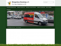 buergerbus-bestwig.de Webseite Vorschau