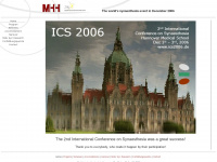 ics2006.de Webseite Vorschau