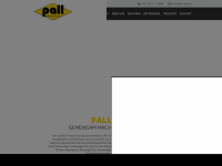 pall-bau.at Webseite Vorschau