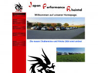 japan-performance-rheintal.ch Webseite Vorschau
