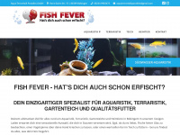fish-fever.de Webseite Vorschau