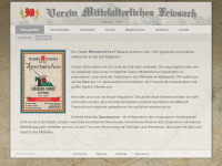 mittelalter-friesach.at Webseite Vorschau