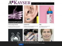 akayser.com Webseite Vorschau