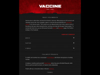 vaccinemusic.com Webseite Vorschau