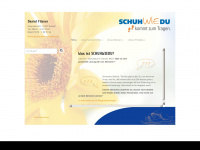 schuhwiedu-senioren.de Webseite Vorschau