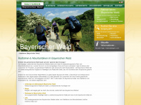 bayrischer-wald-radfahren.de Webseite Vorschau