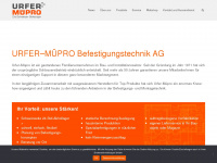 muepro.ch Webseite Vorschau