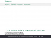 ergophysica.de Webseite Vorschau