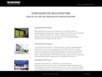 industrietor-konfigurator.de Webseite Vorschau