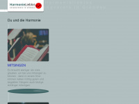 harmonielieblos.de Webseite Vorschau