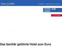 hotel-euro.de Webseite Vorschau