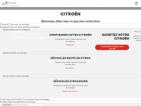 citroen.fr Webseite Vorschau