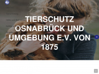 tierschutz-osnabrueck.de Webseite Vorschau