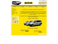 taxi-saalbach.at Webseite Vorschau