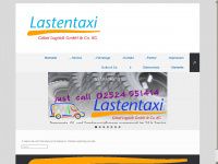 lastentaxi.de Webseite Vorschau