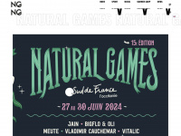 naturalgames.fr Webseite Vorschau