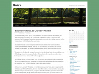 marie418.wordpress.com Webseite Vorschau
