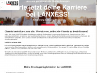 ausbildung-lanxess.de Webseite Vorschau