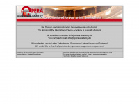 opera-academy.de Webseite Vorschau