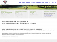 golfclub-badorb.de Webseite Vorschau