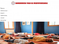yoga.dk Webseite Vorschau