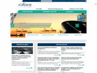 coface.si Webseite Vorschau