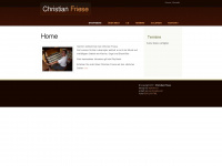 christian-friese.de Webseite Vorschau