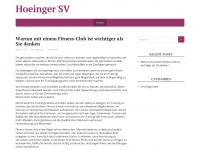 hoeinger-sv.com Webseite Vorschau