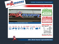 maxmoney.at Webseite Vorschau