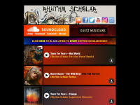 rhythmscholar.com Webseite Vorschau