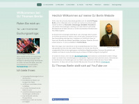 dj-thomas-berlin.de Webseite Vorschau