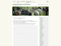 pferdeparadies.wordpress.com Webseite Vorschau