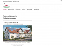 frick-immobilien.com Webseite Vorschau