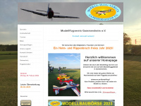 modellflugverein-gommersheim.de Webseite Vorschau
