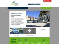 stadtflitzer-carsharing.de Webseite Vorschau