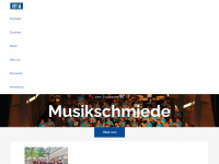 musikschmiede.at Webseite Vorschau