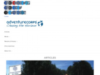 adventurecorps.com Webseite Vorschau