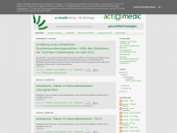actmedic.blogspot.com Webseite Vorschau