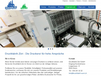 druckfabrik-zueri.ch Webseite Vorschau