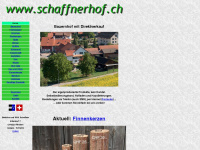 schaffnerhof.ch Webseite Vorschau