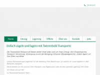 twerenbold-umzug.ch Webseite Vorschau